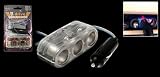 Triple Car Cigar Lighter Charger Socket Splitter 12V
