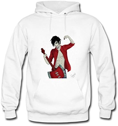 QUOTEKO Printing Custom marshall lee Women's Classic Hoodie Sweatshirt Black