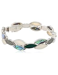 Judith Jack "Snake Bite" Sterling Silver, Marcasite, Multi-Line Bracelet, 7.5"