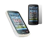 iTALKonline (Transparent) WHITE TWIN PACK ProGel Super Hydro Gel Protective ....