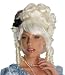 R51777 (Wht/Black Roses) Marie Antoinette Wig