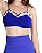 Nikibiki Criss Cross Bra Top 6403 (SAPPHIRE, ONE SIZE)