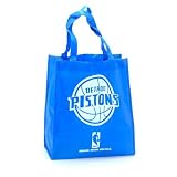 NBA Detroit Pistons Royal Blue Reusable Tote Bag