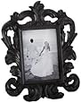 Black Baroque Elegant Place Card Holder/Photo Frame