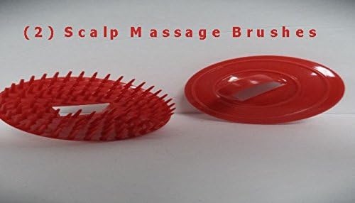 Scalp Massage Hair Growth Brush Duo Set - Set of 2