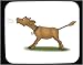 Decorated Mouse Pad with crying, mooing, calf, animal, calling