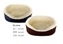 Brinkmann Pet Bed Foam Orthopedic Oval Pet Bed, 35-Inch