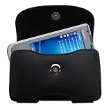 Horizontal Leather Case with Belt Clip/Loop for the Fujitsu Loox 410