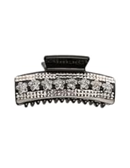 NEW BLACK ENAMEL VINTAGE STYLE HEADBAND By Fashion Destination