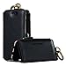 iPhone 6 Case, iPhone 6S Case, BENTOBEN iPhone 6 Wallet Case Synthetic Leather Zipper Coin Purse Detachable Phone Cover Secure Flip Credit Card Slots Holder Kickstand,Black