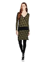 ZERGATIK Vestido Cursa (Amarillo)