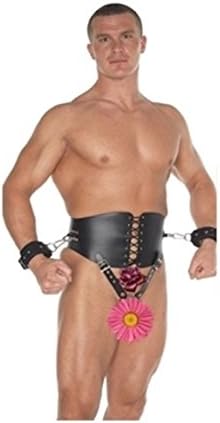 Bondage handcuffs Men Sexy Adult Leather Harness Body BDSM Fetish Restraint