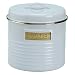 Typhoon Tin Canister with Labels - Blue