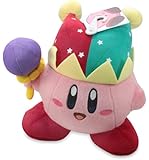Nintendo Official Kirby Adventure Jester/Mirror Kirby 8" Plush Doll