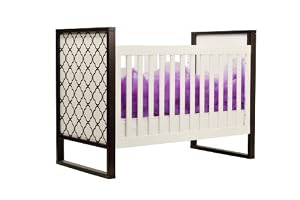 Twinkle 3-in-1 Crib in Two Tone, Espresso and White