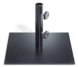 Market Umbrella Stand - 70 lb Black