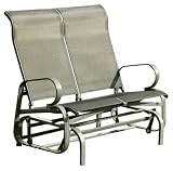 Suntime Boston Twin Garden Seat Glider Black