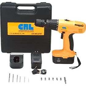 CRL 18V DC Cordless Variable Speed Impact Driver/Drill Kit