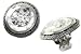 XX-Large Round Antique Look Flower Crystal Cocktail Fashion Ring with TONS of Crystals ~ Adjustable Size ~ Comes Gift Boxed!