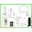 5 in 1 items combo for Amazon Kindle 2 ( 2nd Generation), Barnes & Noble ,Nook includes : Car Charger + Wall Travel Charger + Straight usb data cable + Screen Protector +Fishbone keychain