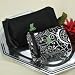 Black Damask Wristlet Purses