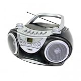 Naxa NPB-242 Portable MP3/CD Player, AM/FM Stereo Radio, USB Input &amp; Cassette Player/Recorder