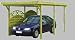 Carport Einzelcarport Flachdach 3x5 m 300x500 7x7