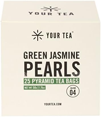 Jasmine Green Tea - Your Tea Organic Blend - Stress Relief, Immunity, Digestion, Circulation, Fighting Bacteria