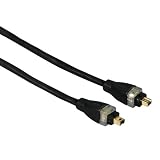 Hama - F3041866 - Câble IEEE - Firewire - mâle / mâle - 2m - Noir