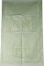 Set of 3 Pale Nile Green pastel Jacquard Tea Dish Towel with Olive Oil Design Huile d'Olive
