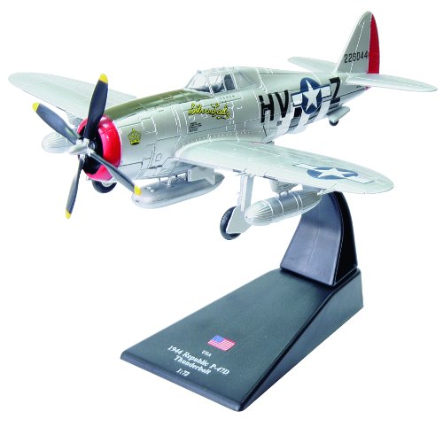 Republic p-47d thunderbolt diecast 1:72 model (amercom …