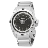 D&G Dolce & Gabbana Chalet Acier Bracelet Hommes Charbon Dial Montre DW0608 #
