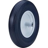 Marathon Tires Flat-Free Wheelbarrow and Cart Tire, 15.5in. x 4.80 / 4.00-8
