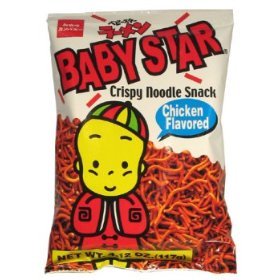 Baby Star - Crispy Noodle Snack (Chicken Flavor) 4.12 Oz. by Oyatsu Company