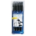 Faber-Castell Manga-Tuschestifte in Etui schwarz
