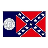 Georgia 1956 3x5ft Polyester Flag