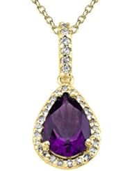 Genuine Amethyst Pendant by Effy Collection®