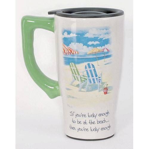Lucky Enough to be Travel Mug