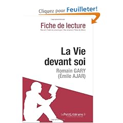 La Vie devant soi de Romain Gary (�mile Ajar) (Fiche de lecture)