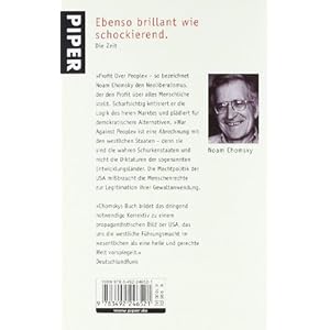 Profit Over People - War Against People: Neoliberalismus und globale Weltordnung, Menschenrechte und