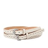 41uT3EJ3hrL. SL160  Fossil Scalloped Double Buckle Belt