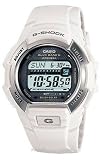 White Casio Sleek Atomic G-Shock with Tough Solar Power - Rubber Strap B002HMS7LI