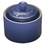 Le Creuset Stoneware Sugar Bowl with Lid, Graded Blue, 300 ml