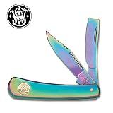 Smith and Wesson Folding Knife Titanium Razor