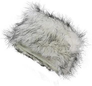 FUNOC New Ladies Womens Mens Faux Animal Fur Winter Ski Russian Cossack Hat Headband
