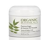 Argan Oil and Coconut Oil Pomade - Medium Hold - Add Volume and Shine to Your Hair Without Weighing It Down