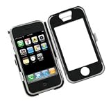 Aluminum Protective Case for Apple iPhone with Belt Clip, Silver