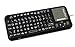 Unisen iPazzPort Pro Mini (Black) KP-810-10-A Wireless USB Handheld Keyboard and Multi-Touchpad w/ Laser Pointer (Rii Mini Upgrade)