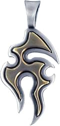 BICO AUSTRALIA JEWELRY (T14) AMOEBA - RELEASE OF CREATIVE ENERGY - Comes with a Generic 18 inch (to 20in) Adjustable 4mm Black Rubber Necklace.