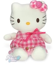 Sanrio - Hello Kitty Strawberry Plush Soft Toy, 30cm